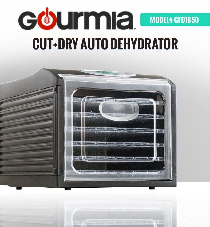Gourmia GFD1650 Digital Food Dehydrator User Manual