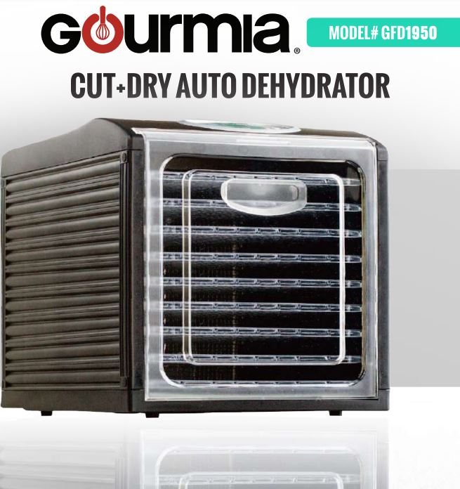 Gourmia GFD1950 Digital Food Dehydrator User Manual a