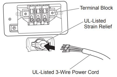 LG DLE7150W Ultra Large Capacity Electric Dryer User Manual - Thread a 30-amp, 240-volt, 3-wire, UL-listed
