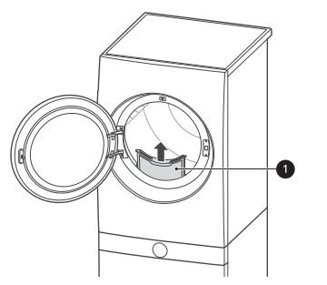 LG WKE100HWA Single Unit Front Load LG Wash Tower User Manual - Check the Lint Filter Before Every