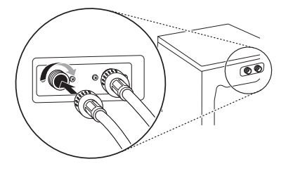 LG WT7150C WASHING MACHINE User Manual - Tighten the fittings securely