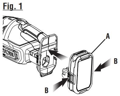 RYOBI PCL705 18V Hand Vacuum Instruction Manual - Fig 1