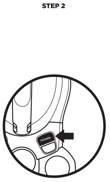 Shark NV501 Rotator User Manual - Press POWER to clean hard floor surfaces