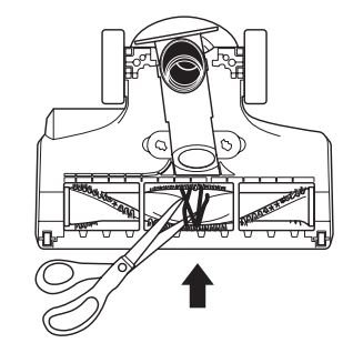 Shark NV501 Rotator User Manual - Remove any string, hair