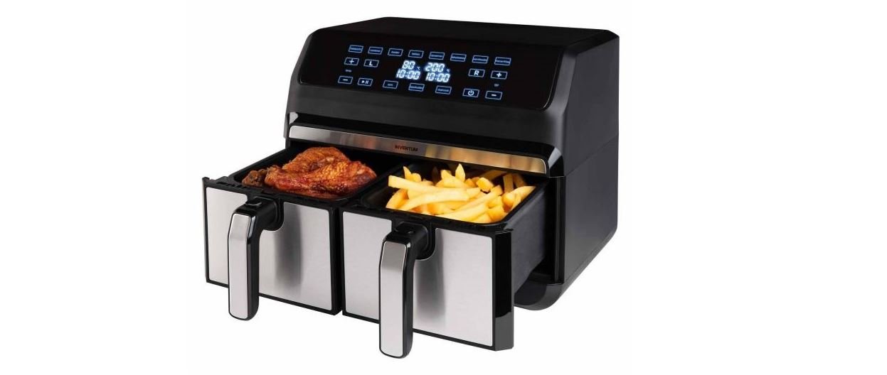 INVENTUM GF800HLD Double Air Fryer Instruction Manual - Featured image