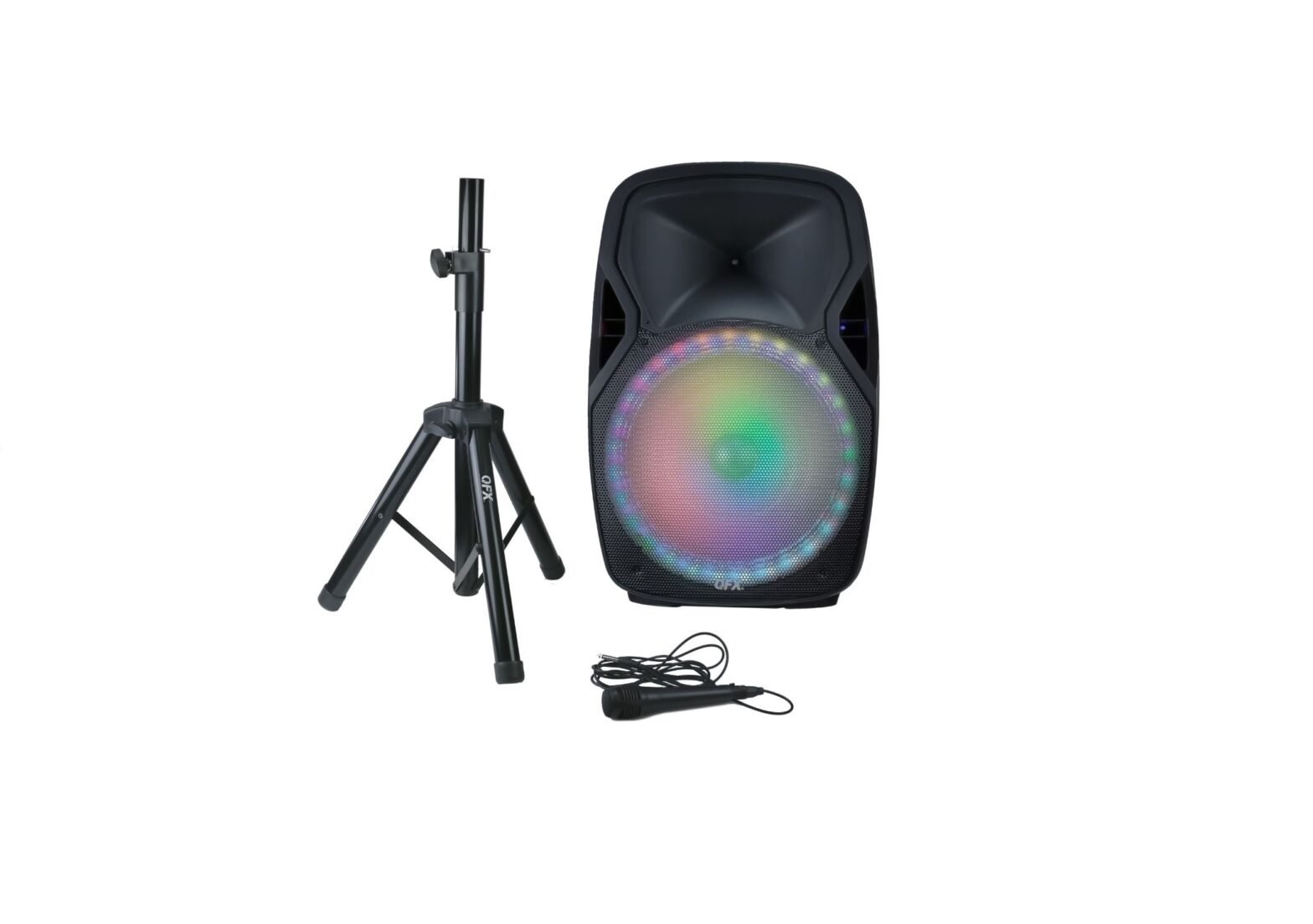 QFX PBX-61162 5 Inch Portable Bluetooth Party Loudspeaker Instruction Manual - Featured image
