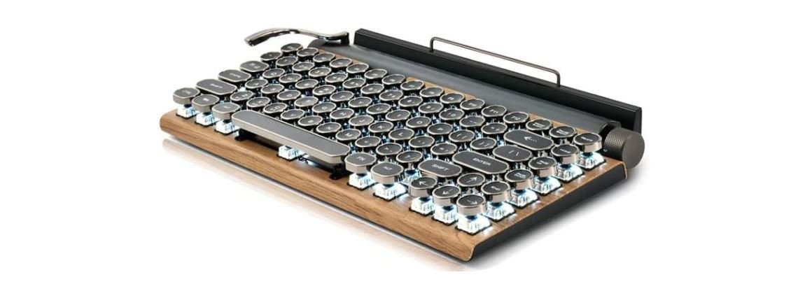 7KEYS TW1867 Retro Typewriter Keyboard User Manual - Featured image