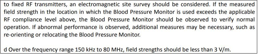 Viatom Blood Pressure Monitor BP2 & BP2A User Manual - Guidance and Declaration