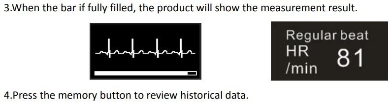 Viatom Blood Pressure Monitor BP2 & BP2A User Manual - Measurement process