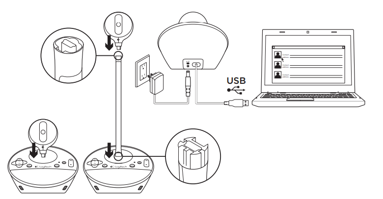 Logitech BCC950 ConferenceCam User Manual - Set up your product