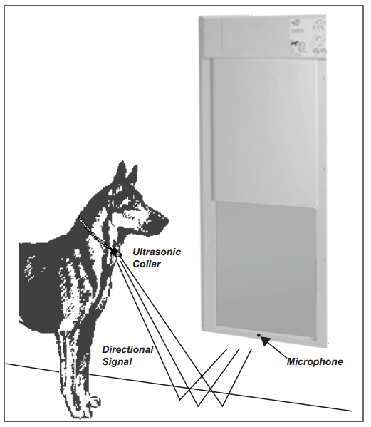 Power Pet Large Electronic Pet Door PX-2 User Manual - PET COLLAR