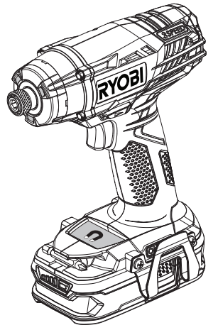RYOBI ONE+ 18V Cordless 3-Speed Driving Kit User Manual