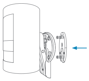 Ring Outdoor Camera Battery User Manual - Push the rubber pad back into the base
