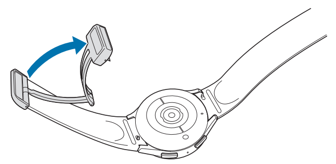 Samsung R900 Galaxy Watch 5 Bluetooth User Manual - Open the buckle