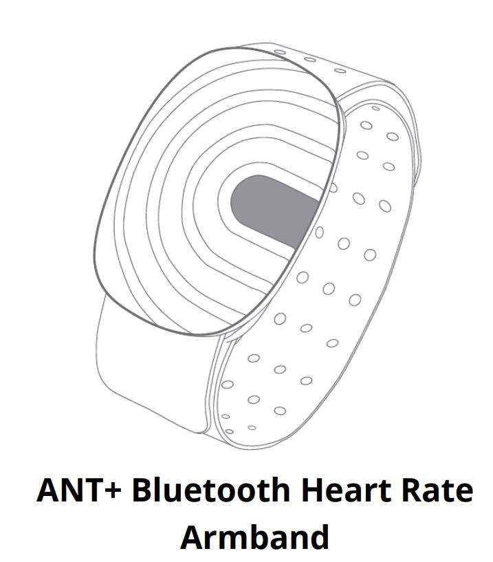 alza SPTTHR011 ANT+ Bluetooth Heart Rate Armband User Manual