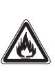 prevention of fire icon
