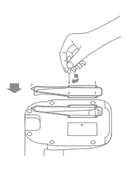 Dreametech D10 Plus Auto-Empty Robot Vacuum User Manual - Reinstall the air duct cover as shown in the diagram