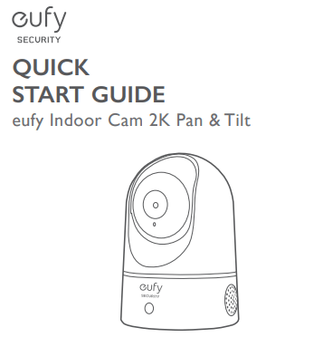 eufy S220 Indoor Cam 2K, 2-Cam Kit, Pan & Tilt User Manual