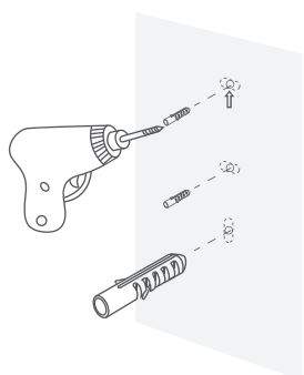 HAFELE 580.37.051 Automatic Soap Dispenser User Manual - Drill three holes