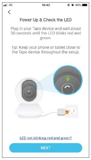 Tp-link Tapo TC70 Pan Tilt Home Security Wi-Fi Camera User Manual - Configure Camera