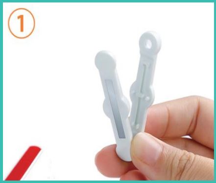 Fillis 2060152 24 Pcs Magnetic Strip for Window Fly Screens User Manual - Remove the iron bar